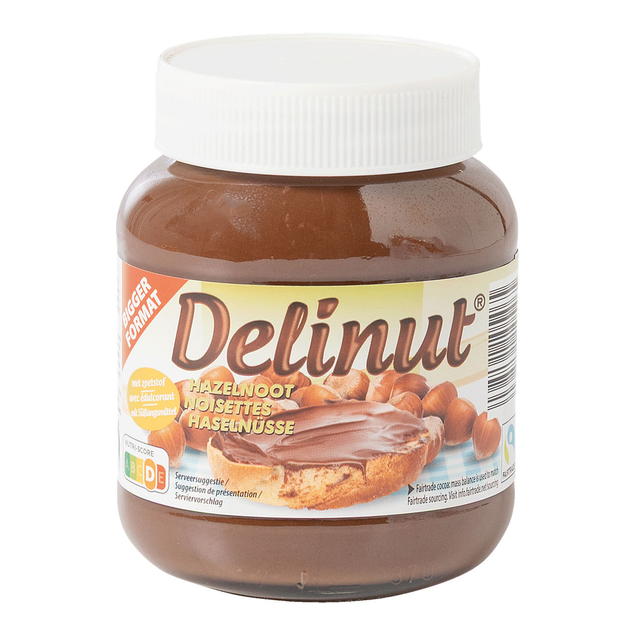 DELINUT® Hazelnootpasta met zoetstof