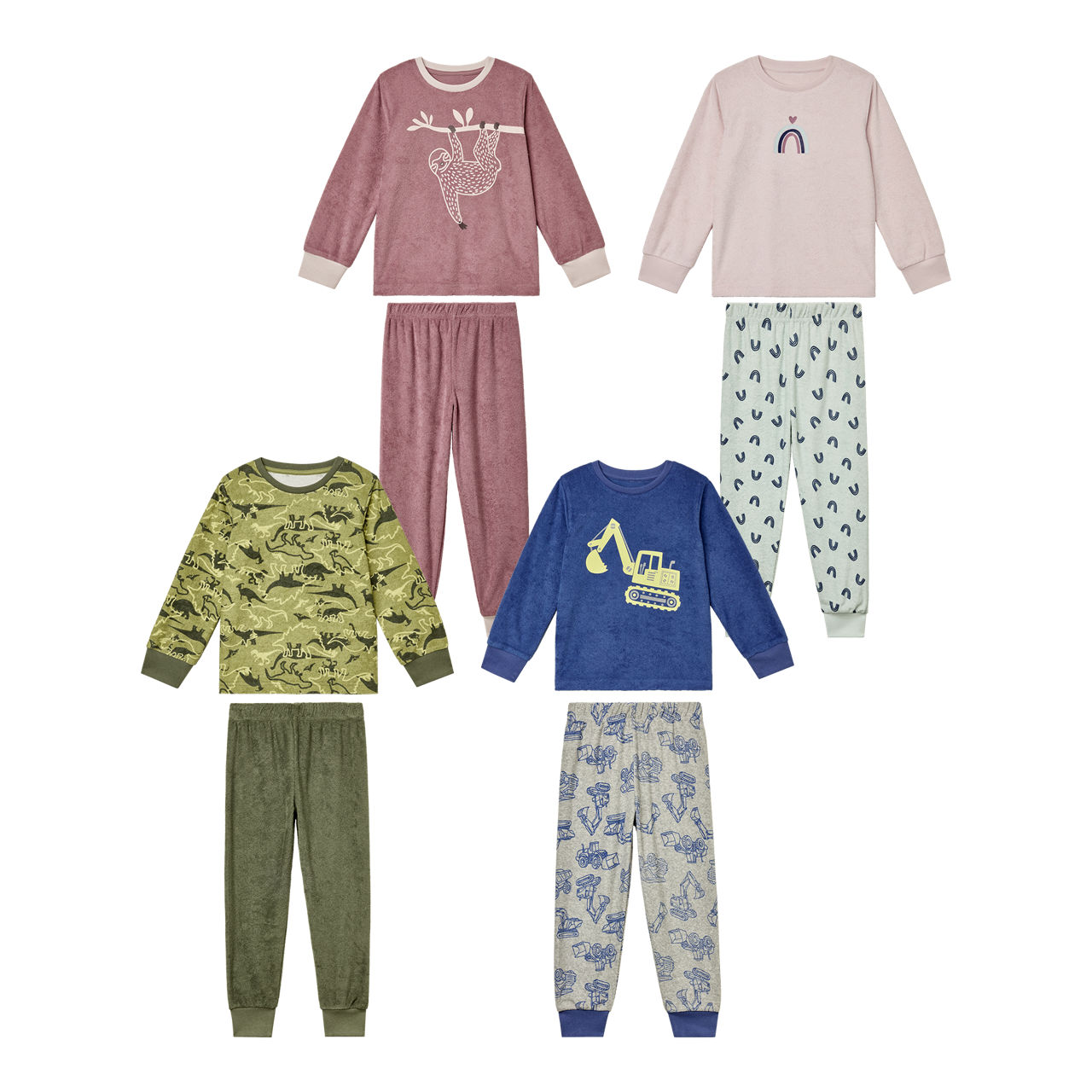 LILY & DAN Badstof pyjama