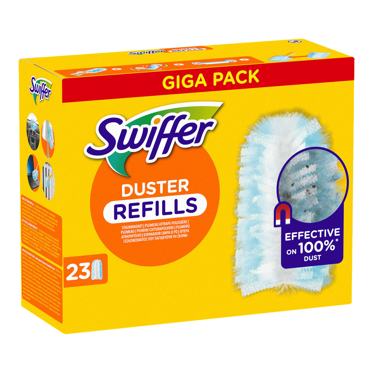 SWIFFER Duster-navullingen, 23 st. (2 x 23 st.)