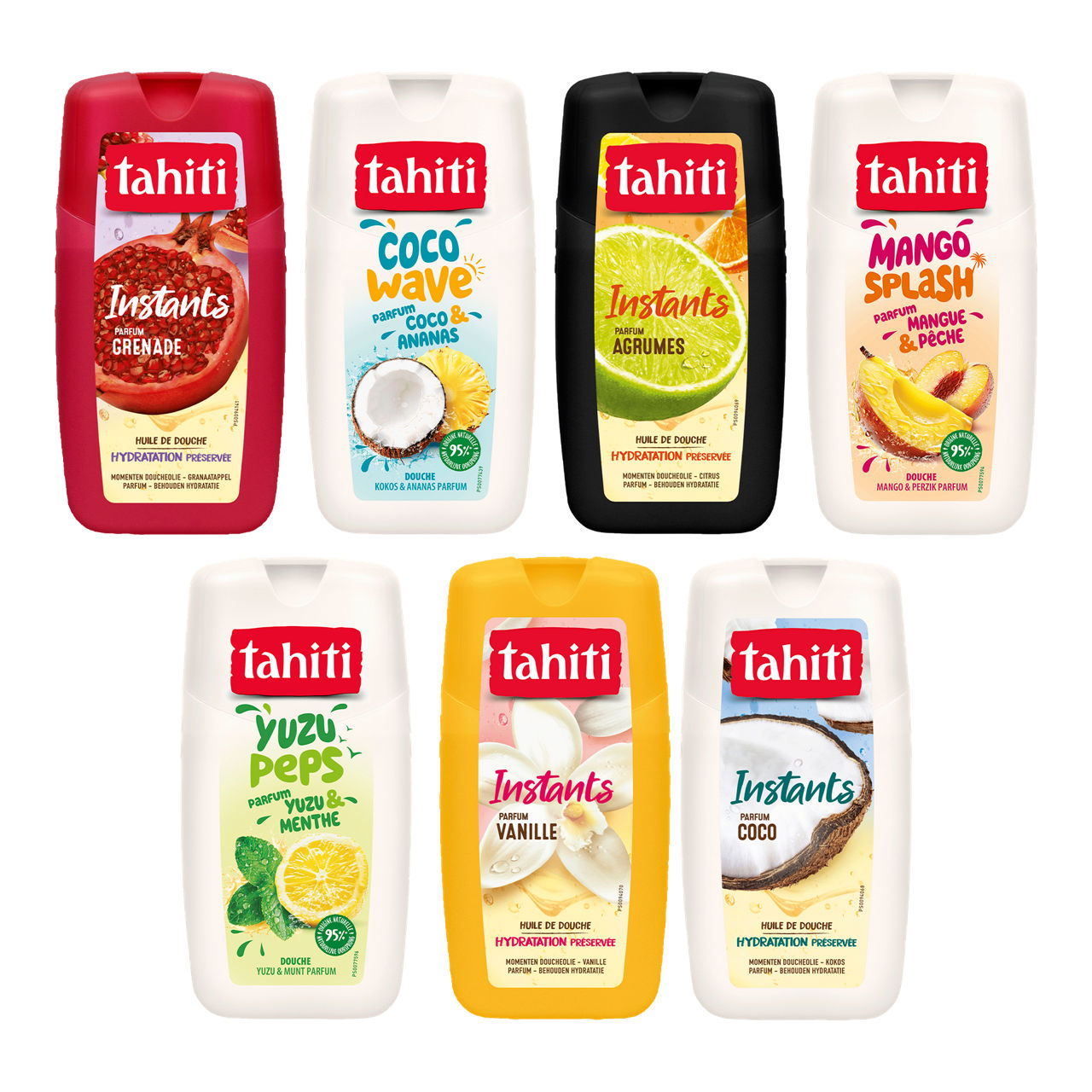 TAHITI Douchegel (4 x 250 ml)