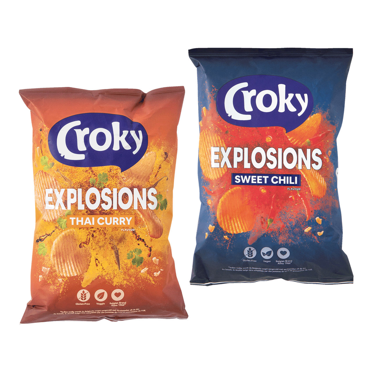 Ribbelchips explosions
