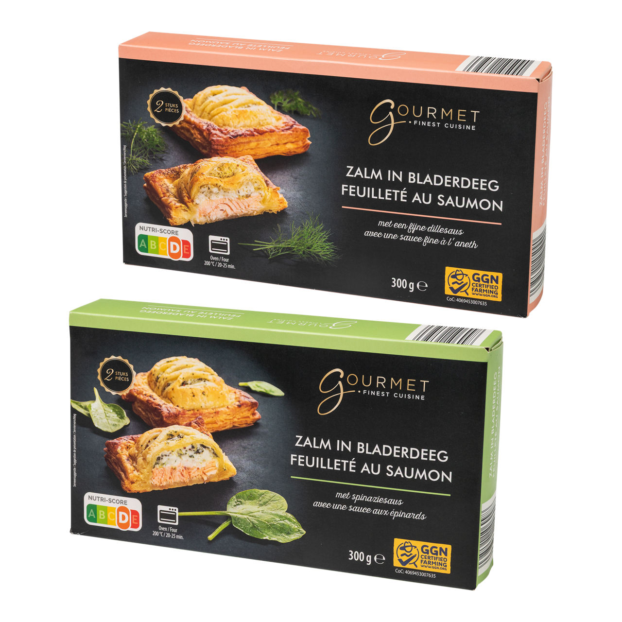 GOURMET FINEST CUISINE Zalm in bladerdeeg (300 g)