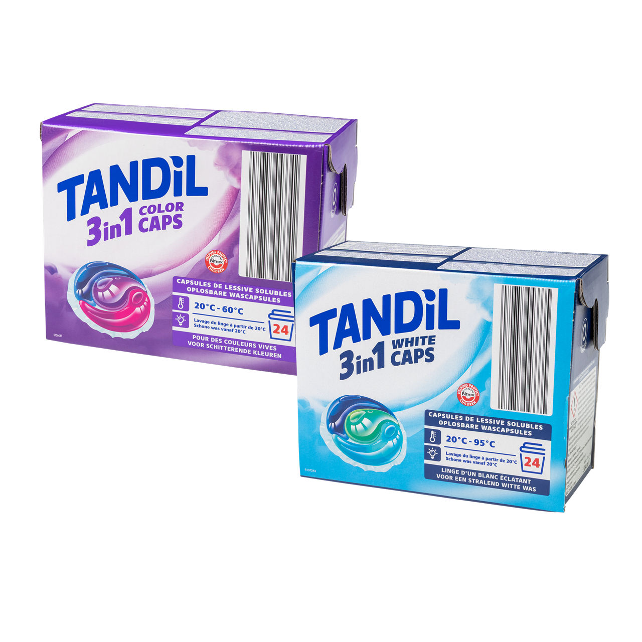 TANDIL Wascapsules, 24 st. (24 wasbeurten)