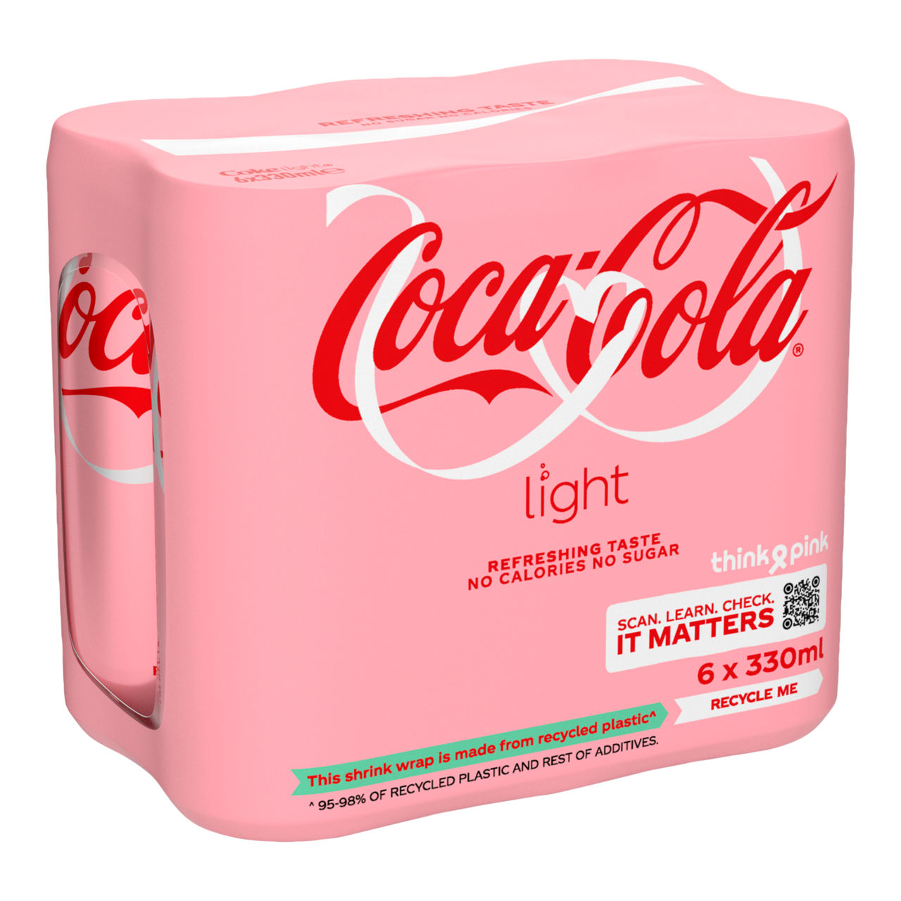 COCA-COLA Coca-Cola light, 6 st. (6 x 33 cl)