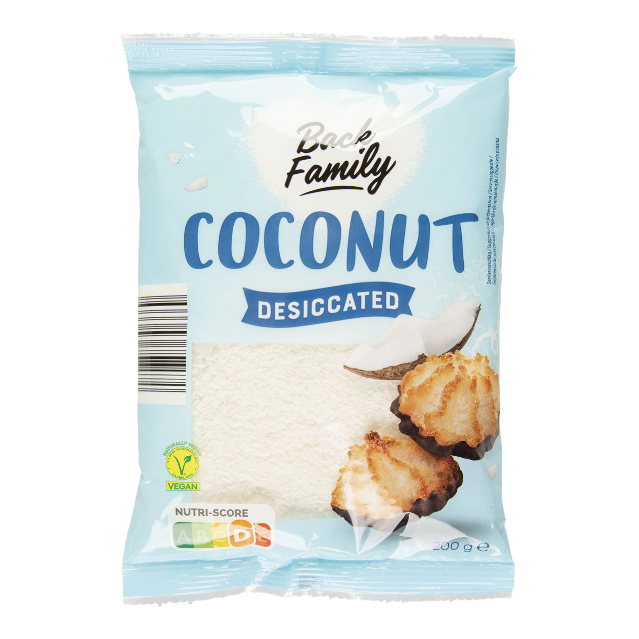 BACK FAMILY Kokosrasp (200 g)