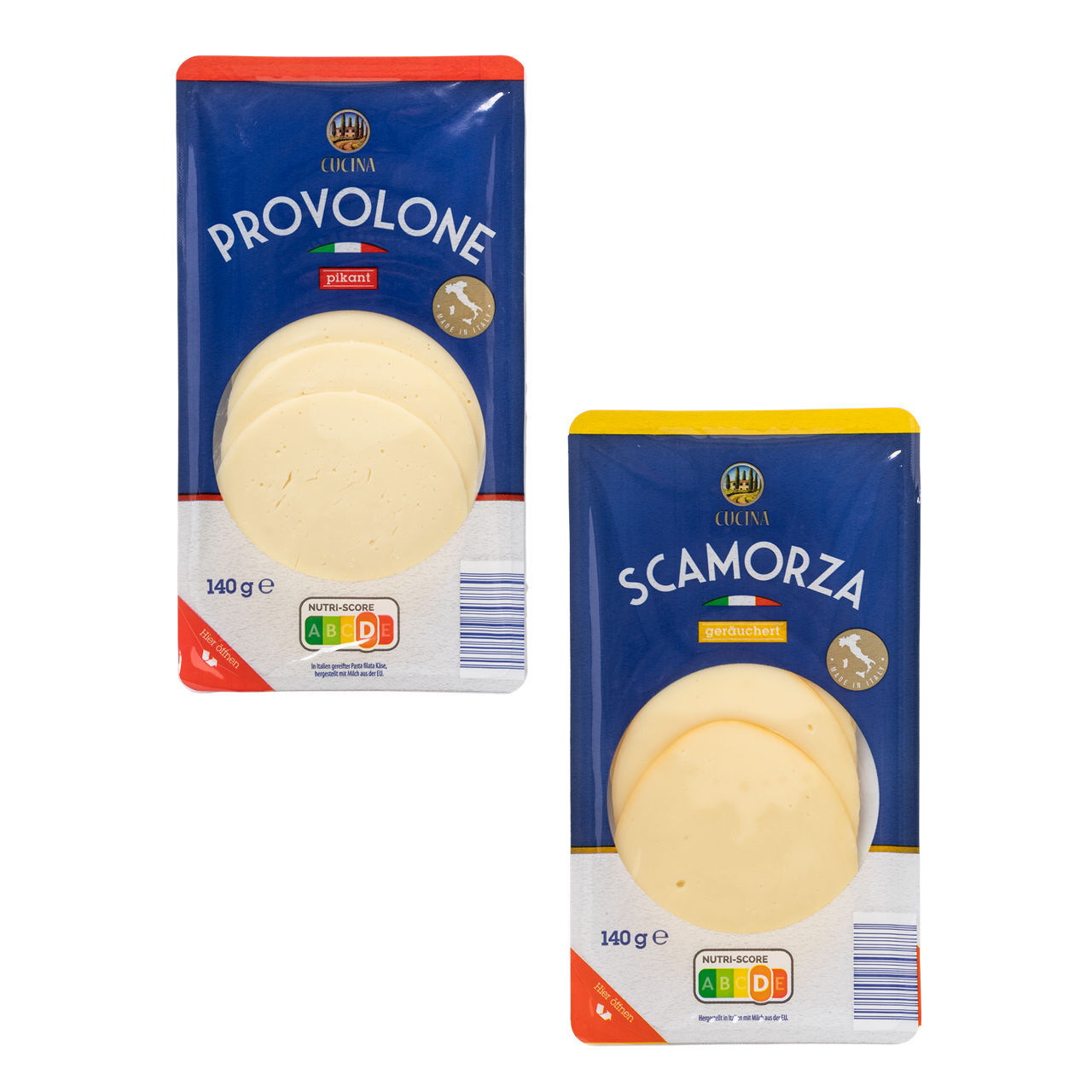 CUCINA Kaas in sneetjes (140 g)
