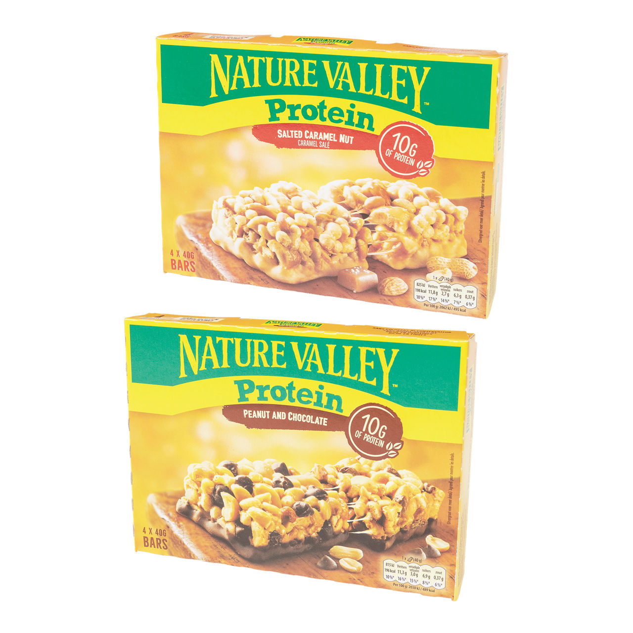 NATURE VALLEY Proteïnerepen (2 x (4 x 40 g))