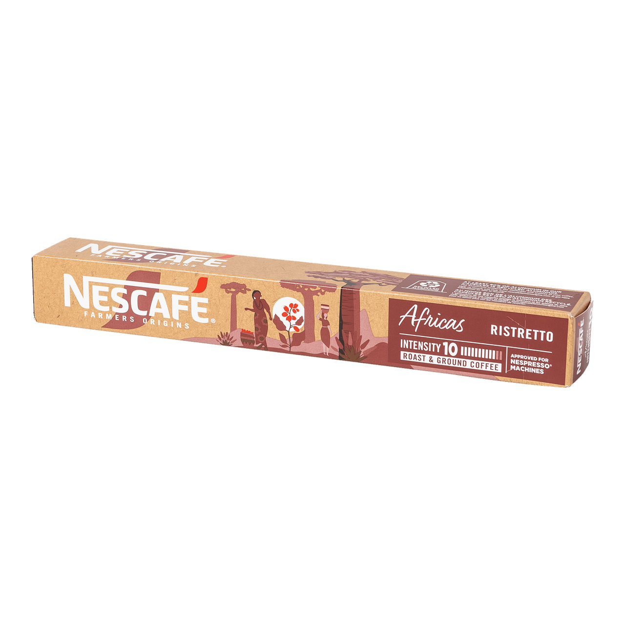 NESCAFÉ FARMERS ORIGINS® Koffiecapsules Africa Ristretto, 10 st.