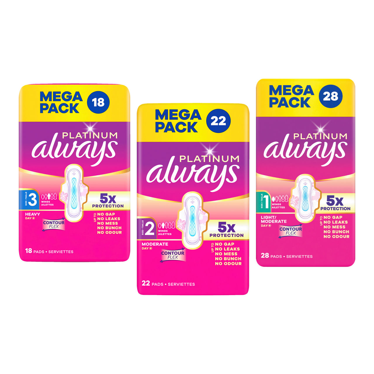ALWAYS Maandverband Platinum