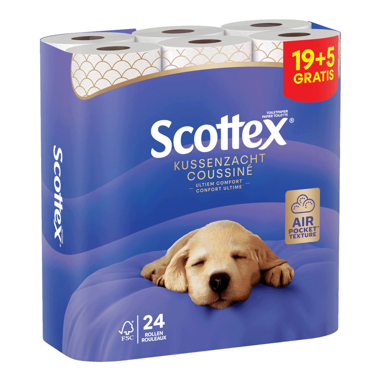 SCOTTEX Toiletpapier, 24 st.