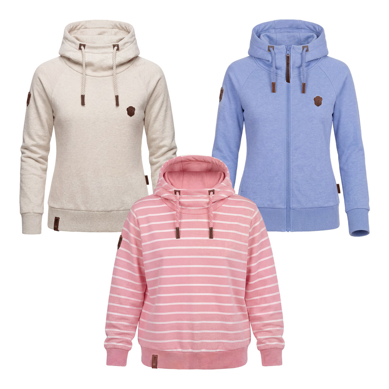 NAKETANO Sweatshirt voor dames