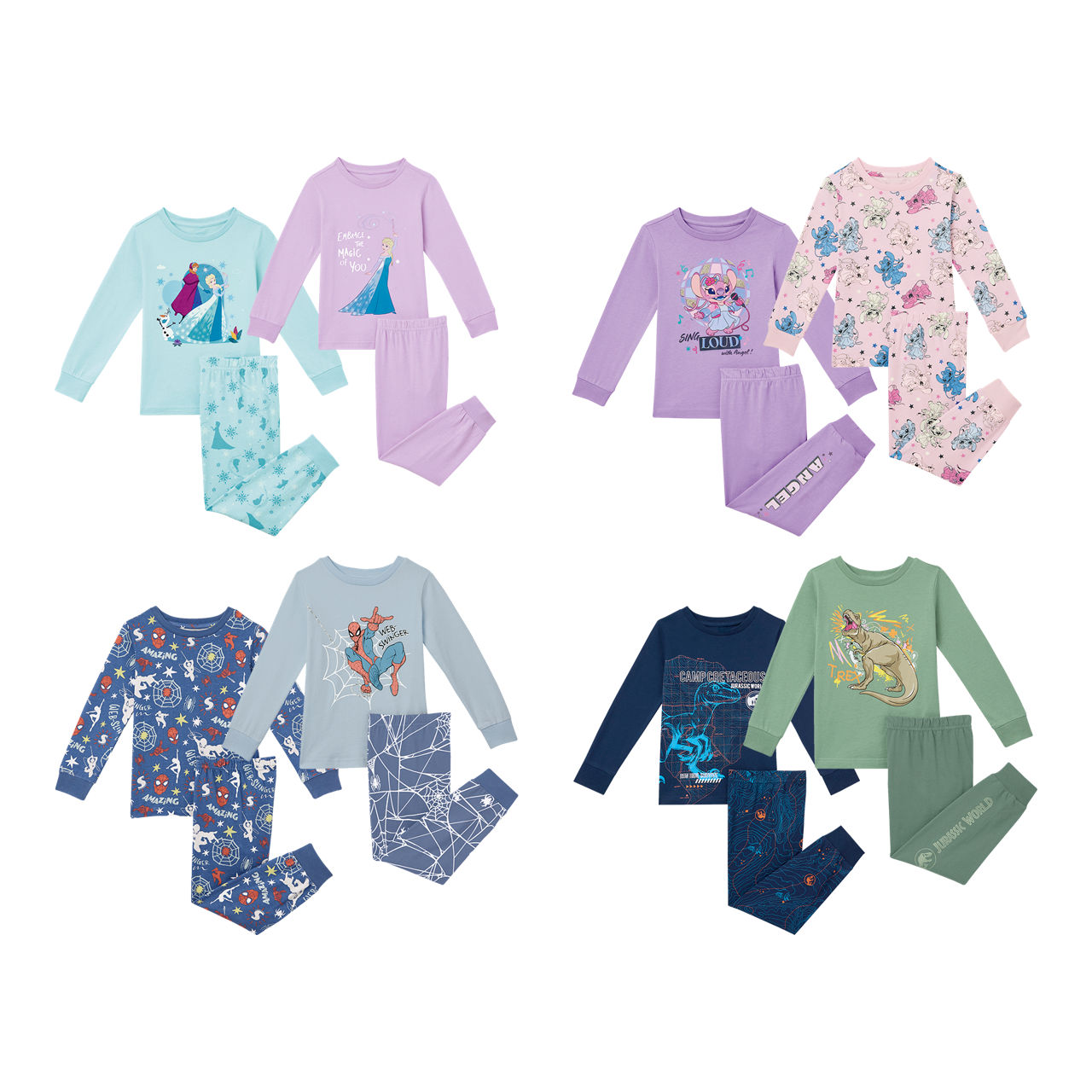 DISNEY/MARVEL/UNIVERSAL Pyjama, 2 st.
