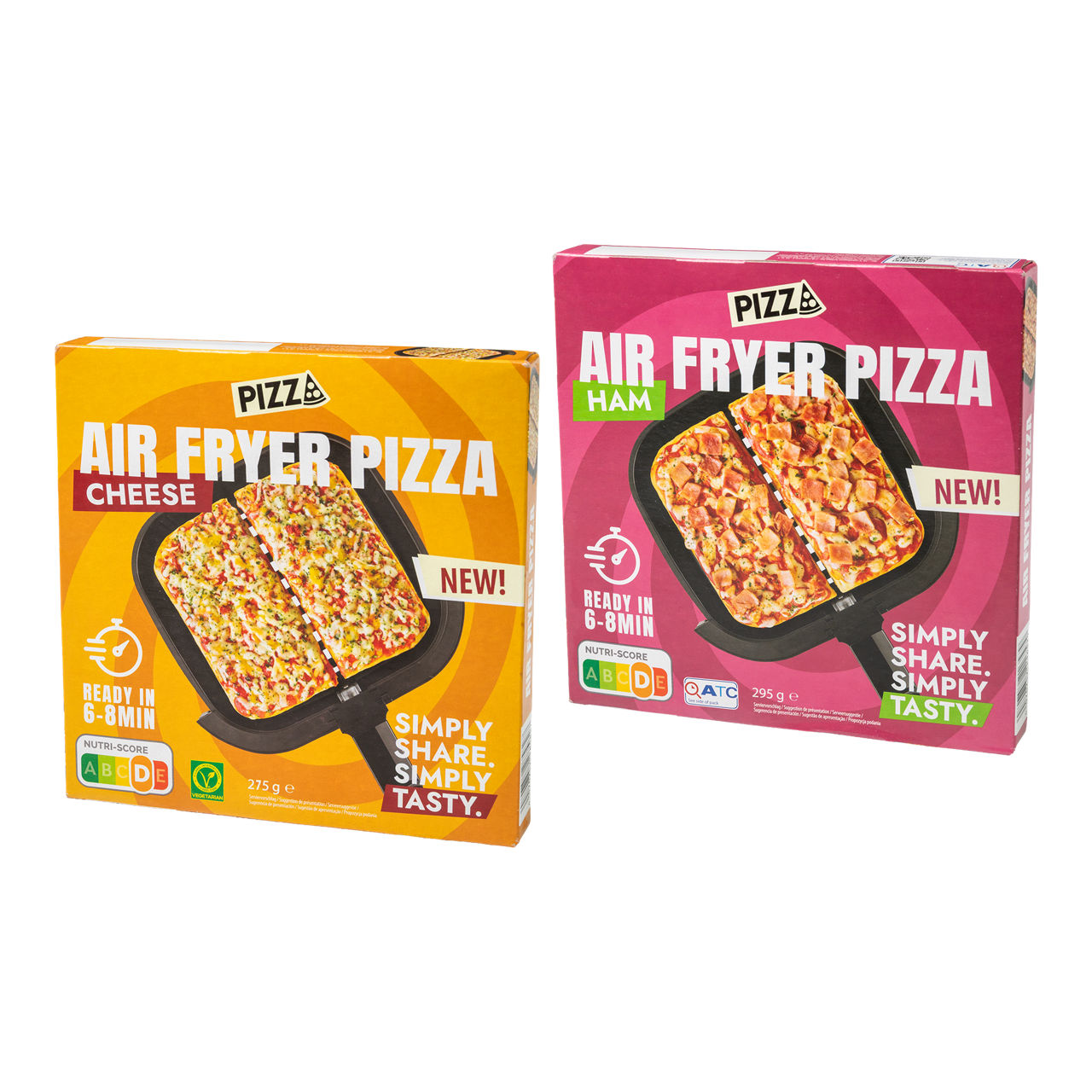 Pizza voor airfryer