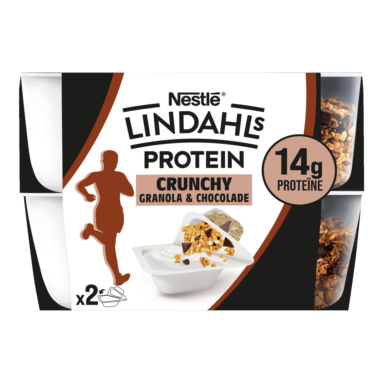 NESTLÉ Lindahls protein crunchy granola, 2 st. (2 x (2 x 127 g))