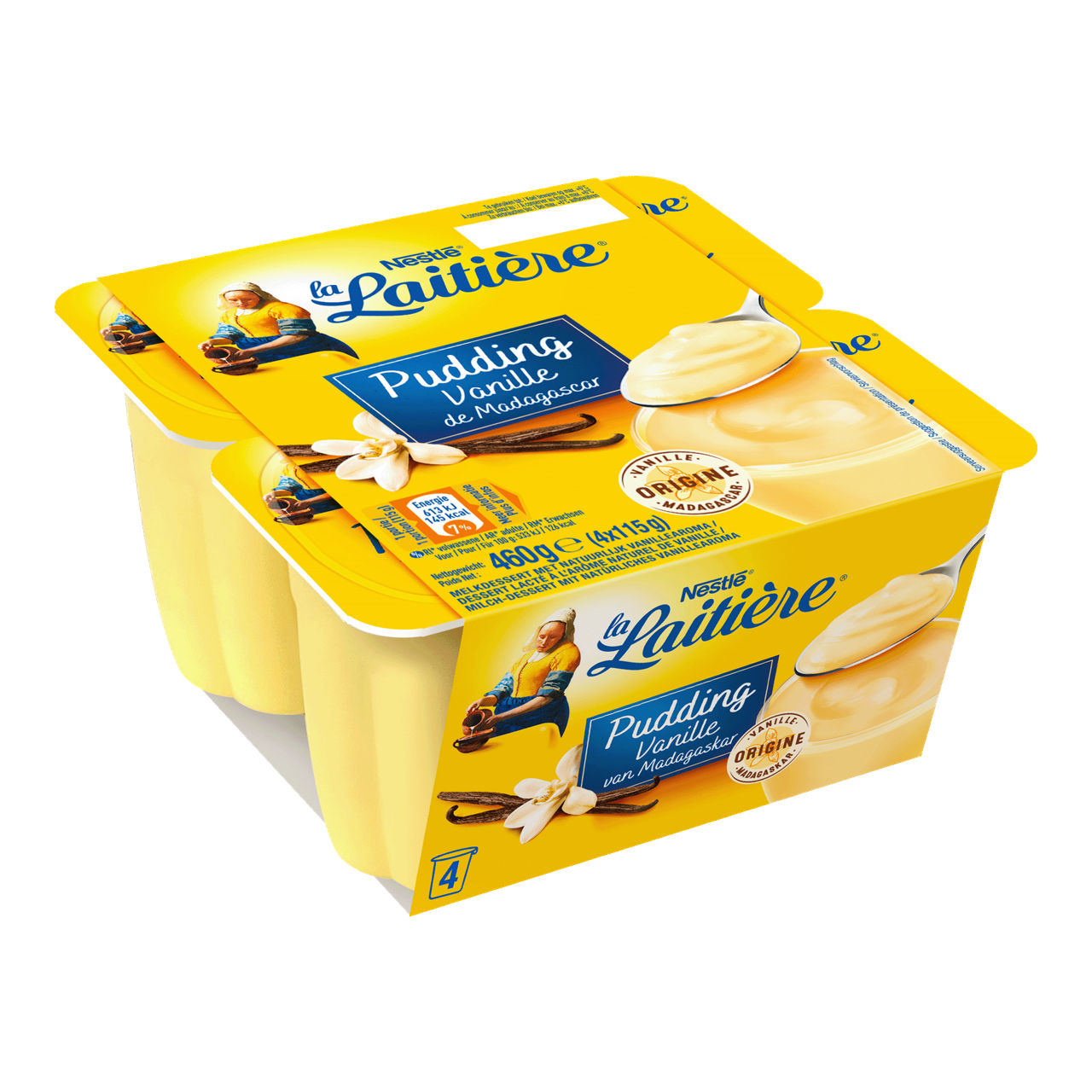 LA LAITIÈRE Vanillepudding (2 x (4 x 115 g))