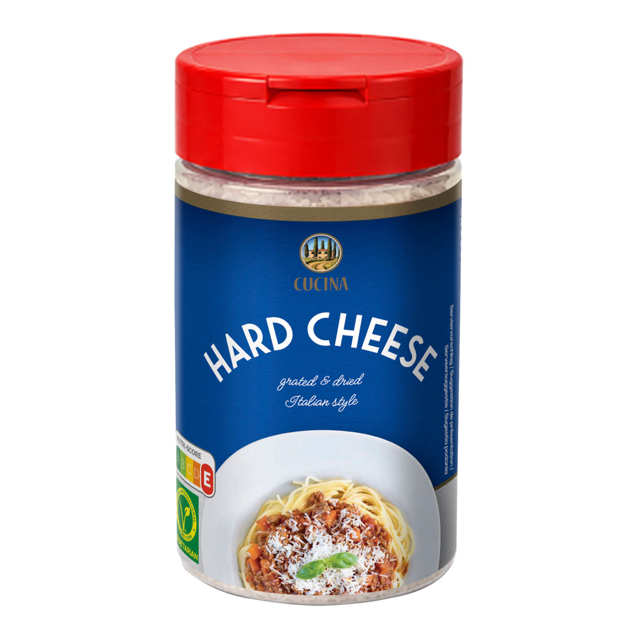 CUCINA Geraspte harde kaas (170 g)