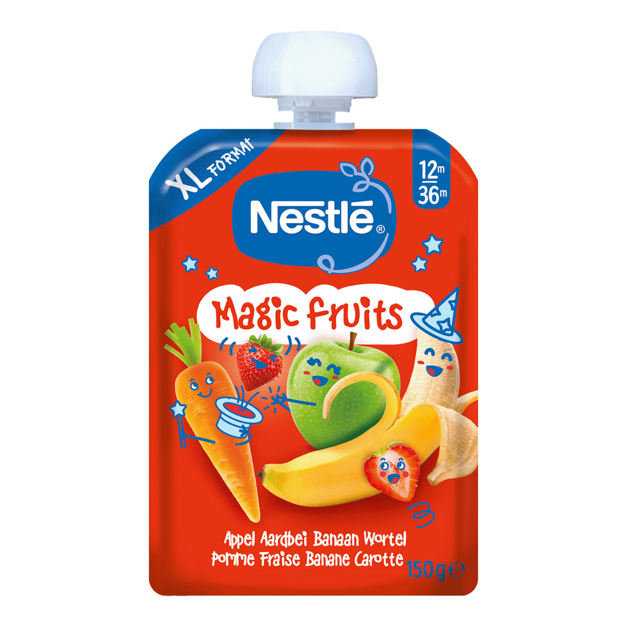 NESTLÉ Knijpzakje XL (150 g)