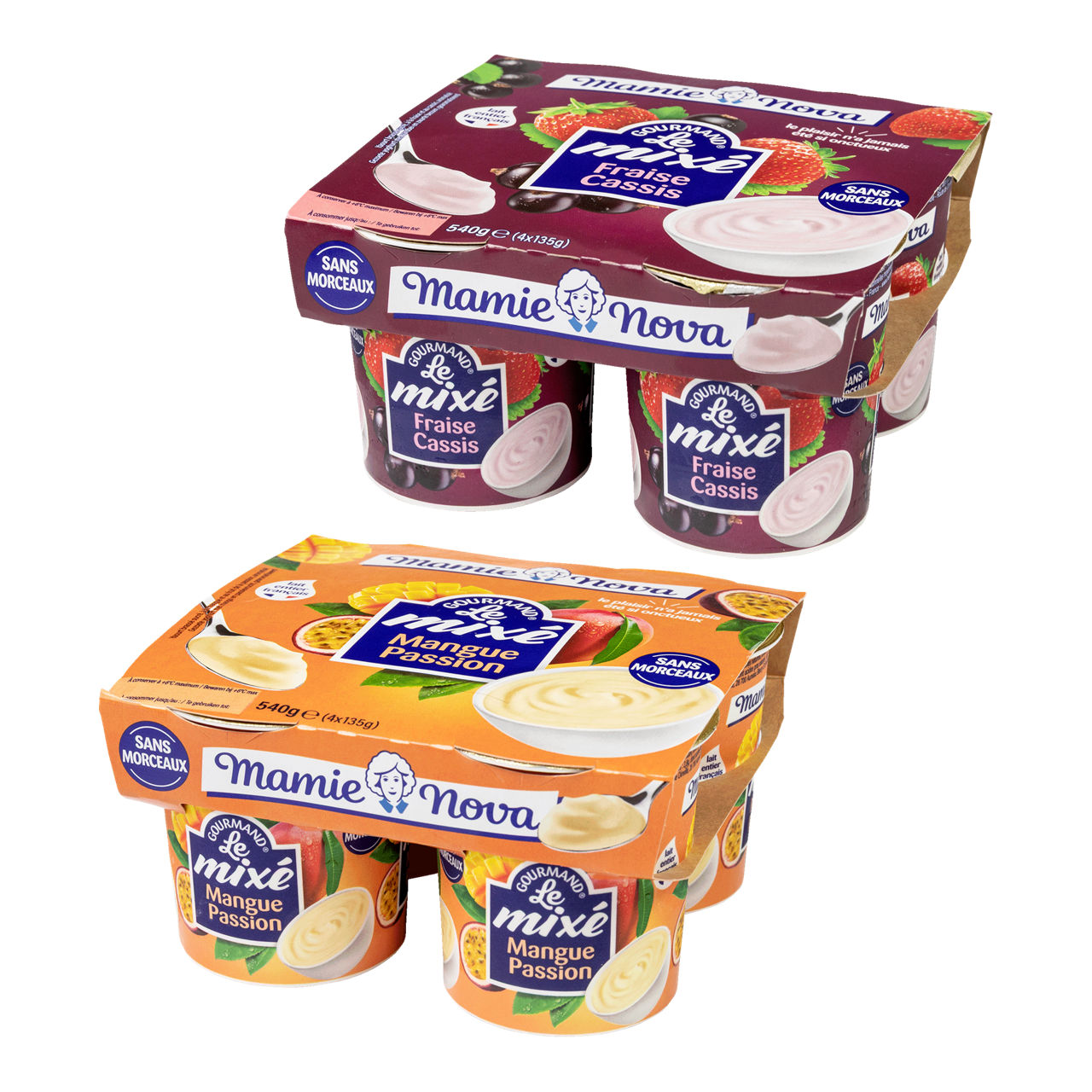 MAMIE NOVA Fruityoghurt, 4 st. (4 x 135 g)
