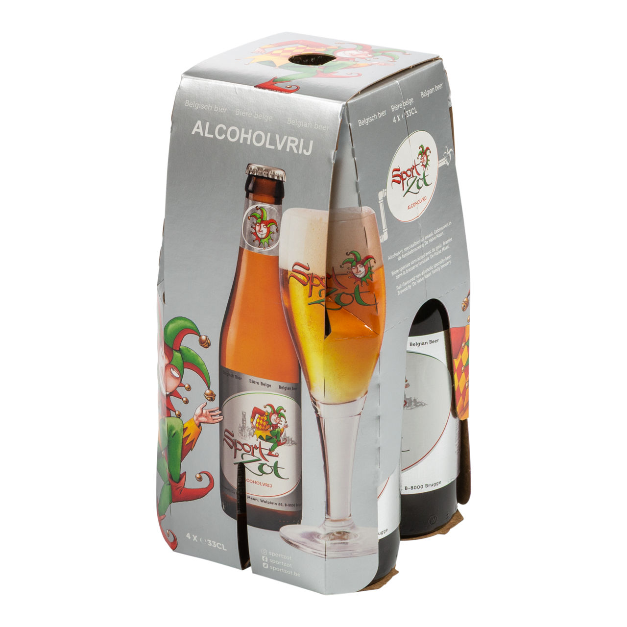 SPORTZOT® Alcoholvrij blond bier