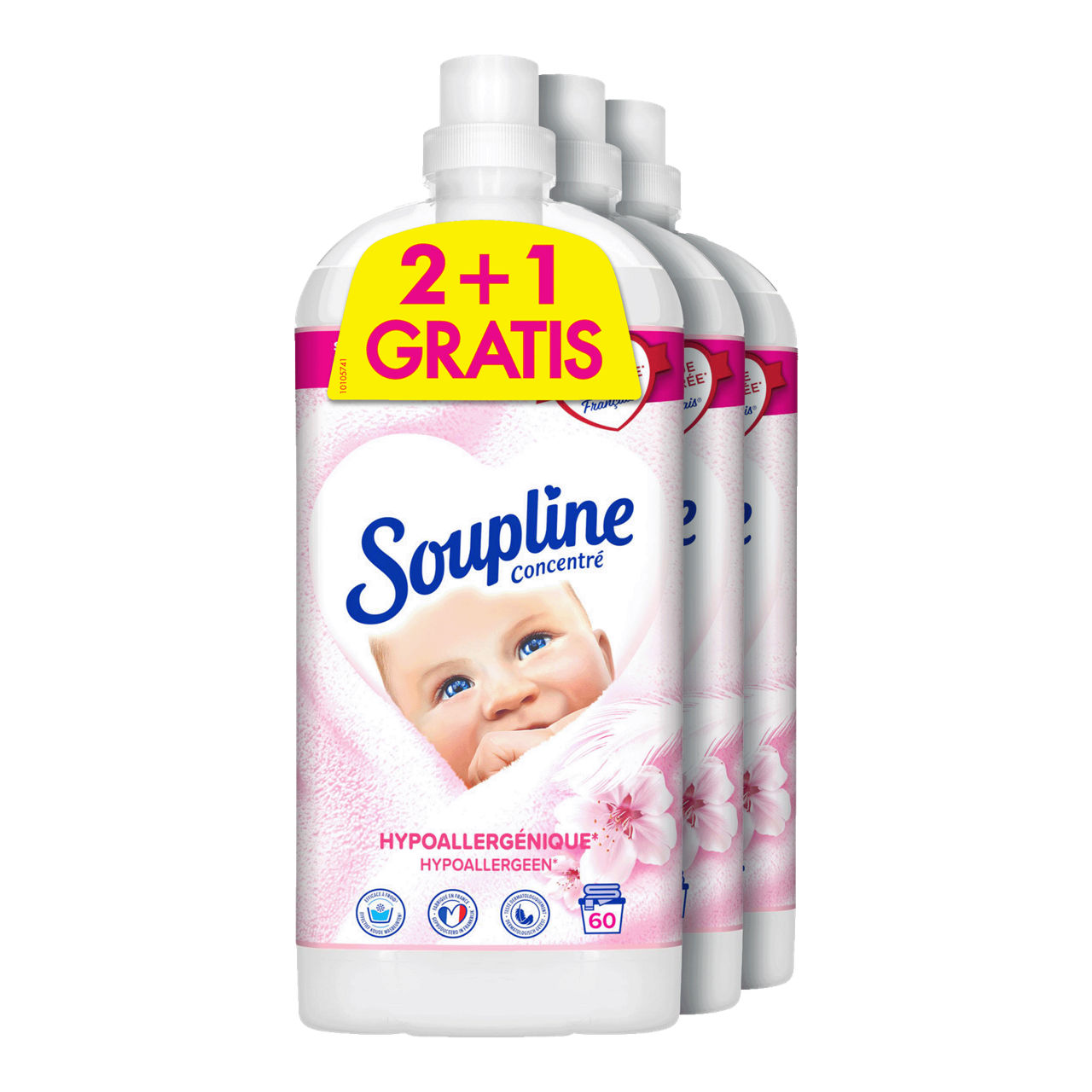 SOUPLINE Wasverzachter (3 x 20 wasbeurten)