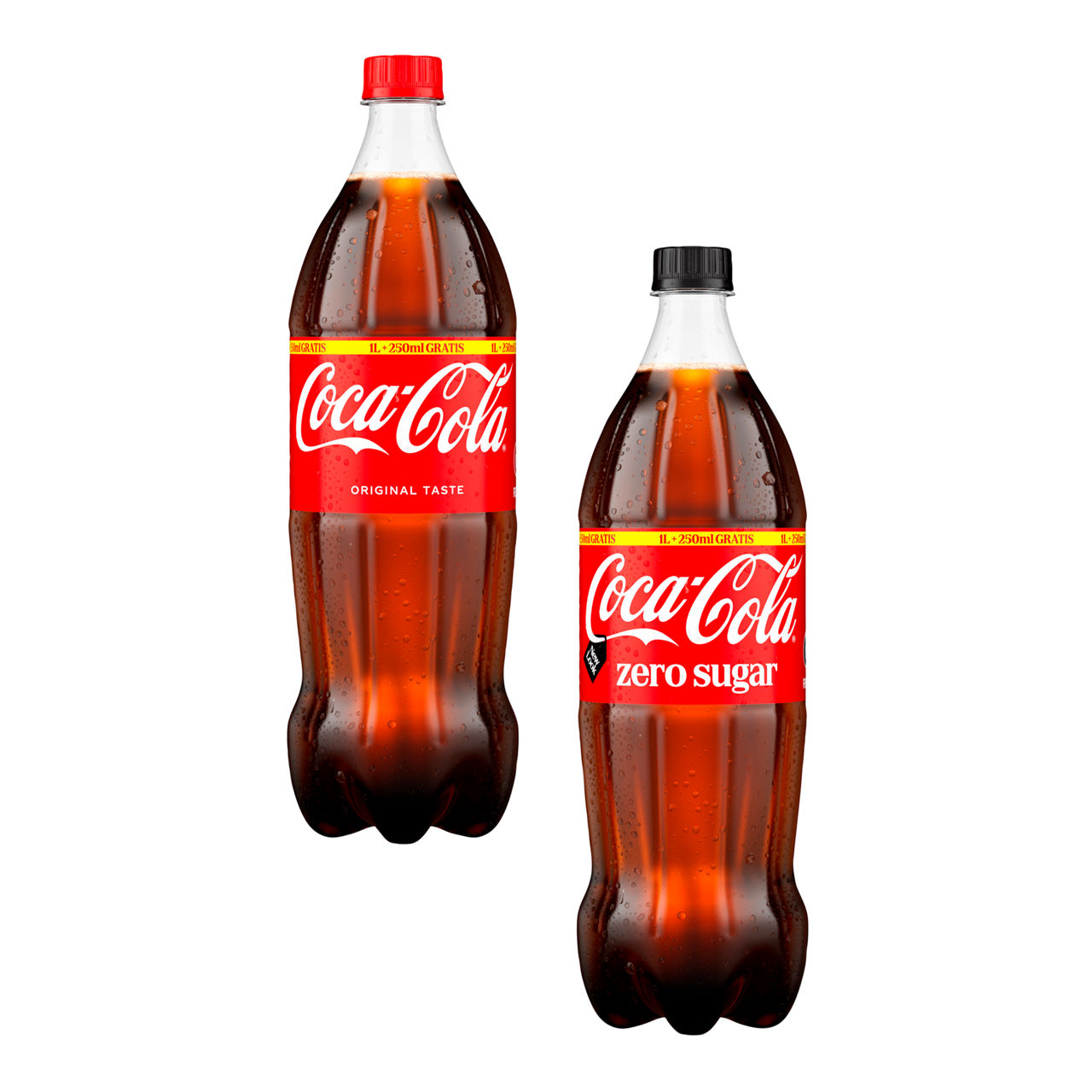 COCA-COLA Coca-Cola regular of zero (1.25 l)