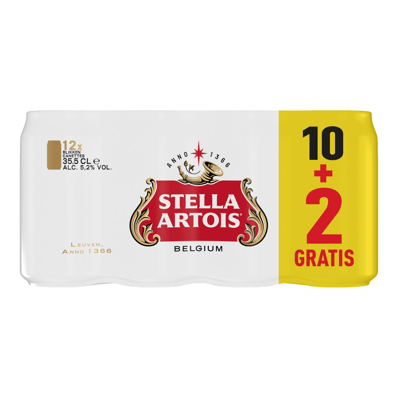 STELLA ARTOIS Pils, 12 st. (12 x 35.5 cl)