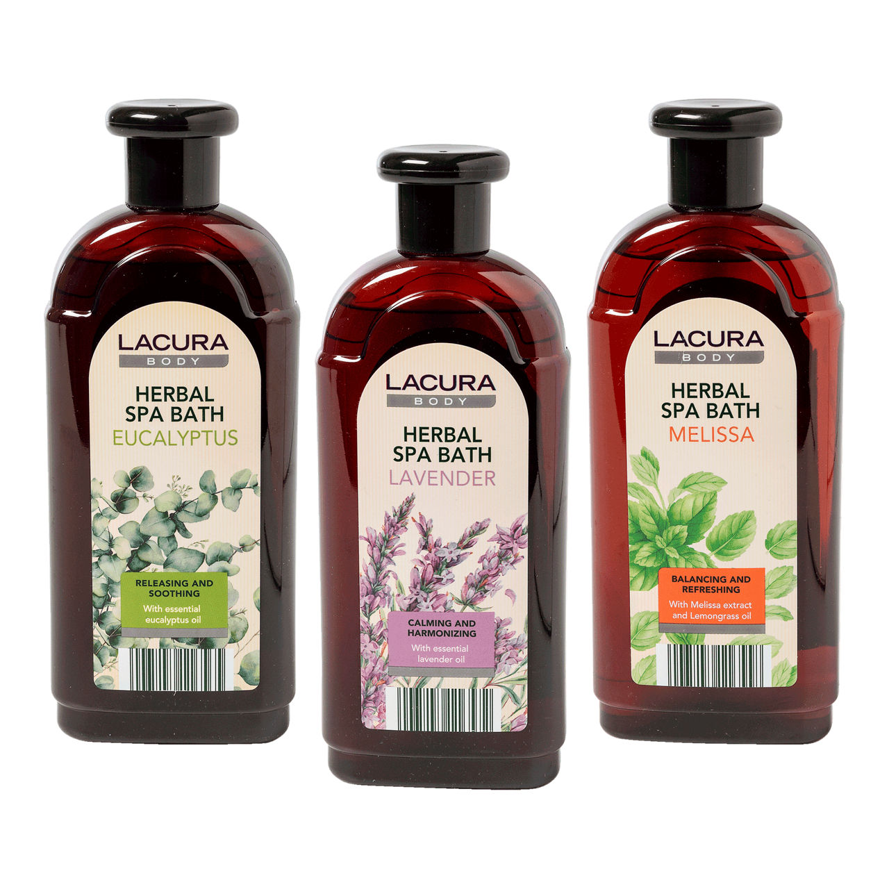 LACURA Kruidenkuurbad (3 x 500 ml)