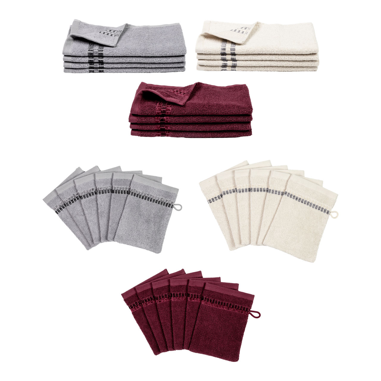 NOVITESSE Washandjes of gastendoekjes