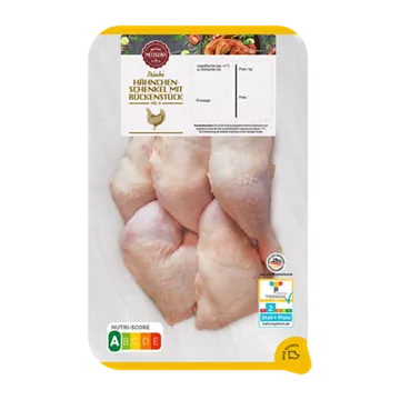 Hähnchenschenkel mit Rückenstück