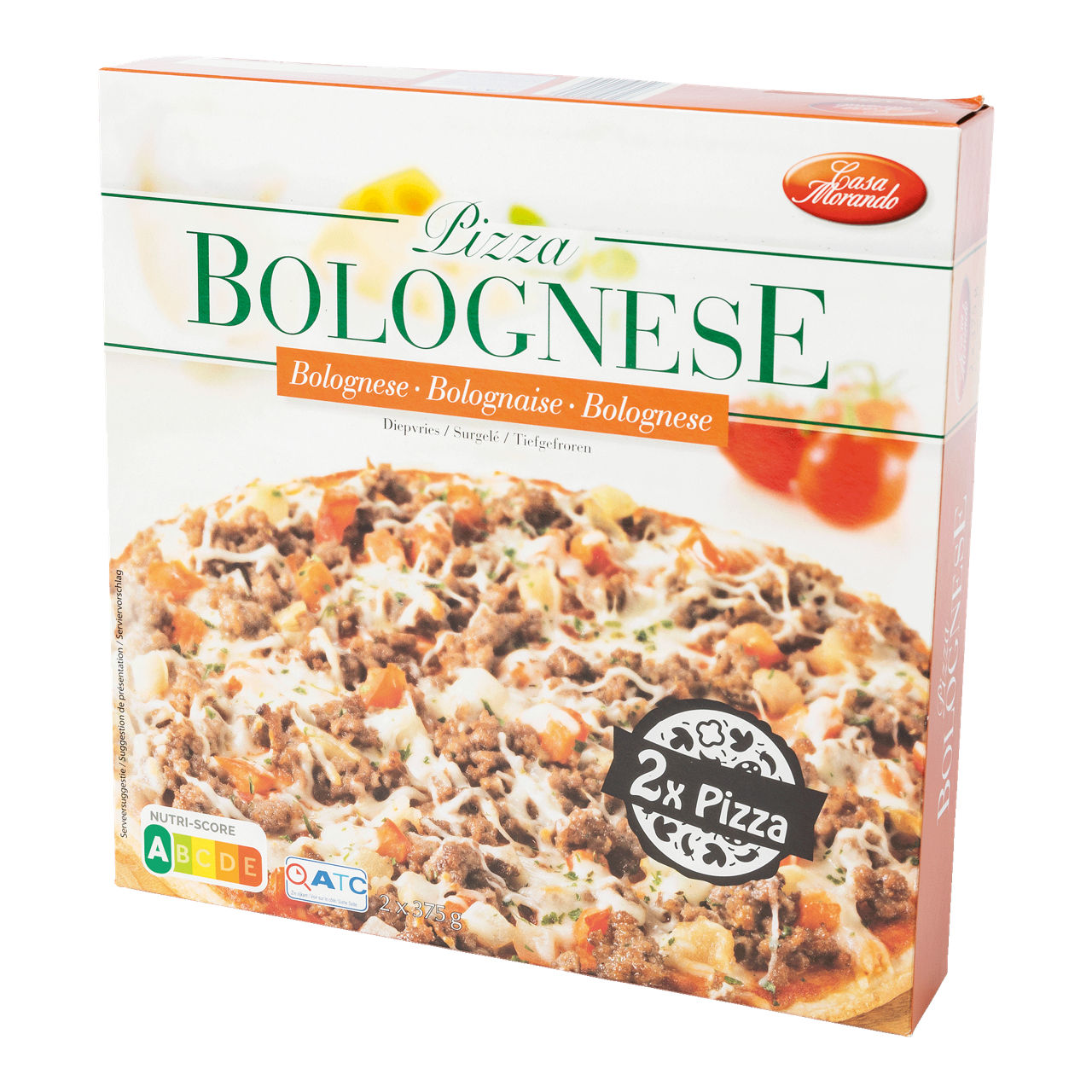 CASA MORANDO® Pizza bolognese, 2 st.