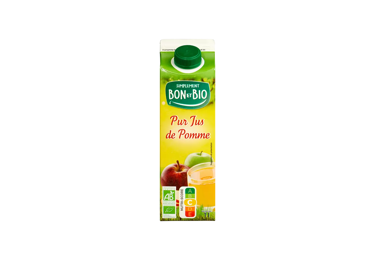 SIMPLEMENT BON ET BIO® Pur jus de pomme trouble bio