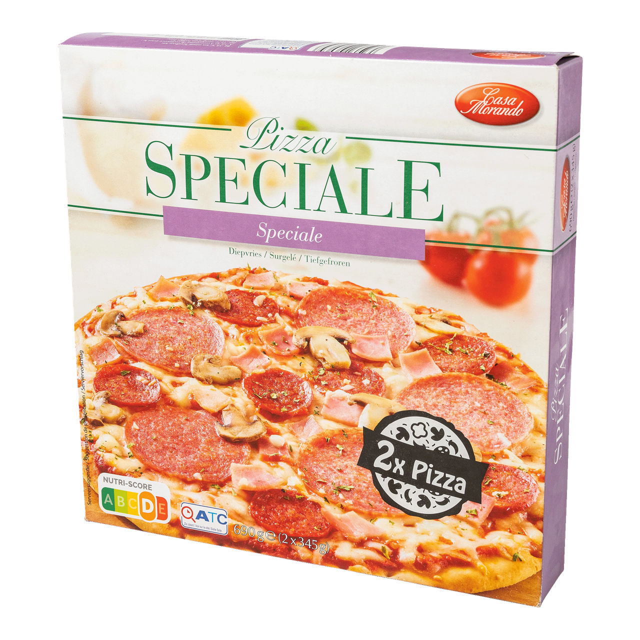 CASA MORANDO® Pizza speciale, 2 st.