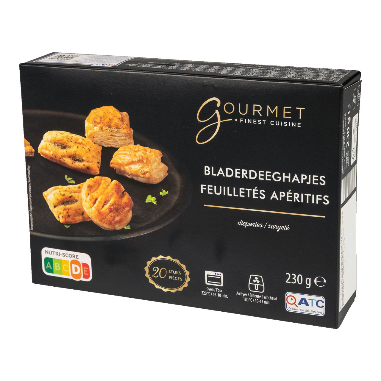 GOURMET FINEST CUISINE® Bladerdeeghapjes, 20 st.