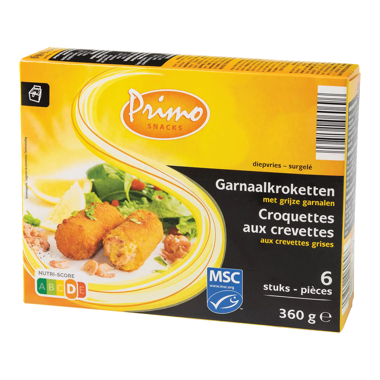 PRIMO SNACKS® Garnaalkroketten