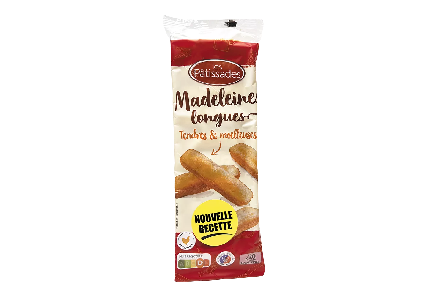 LES PATISSADES® MADELEINES LONGUES