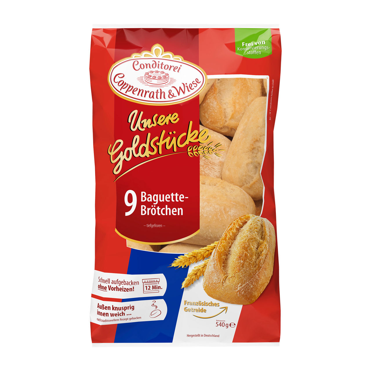  Baguette-Brötchen