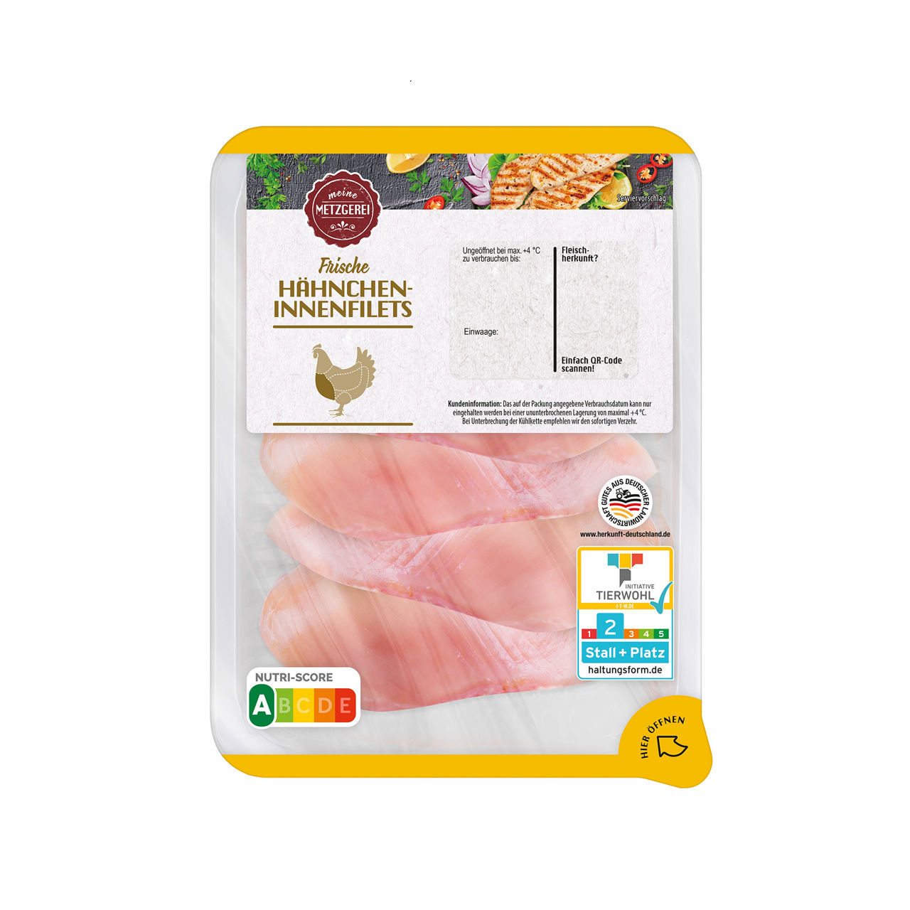  Hähnchen-Innenfilets