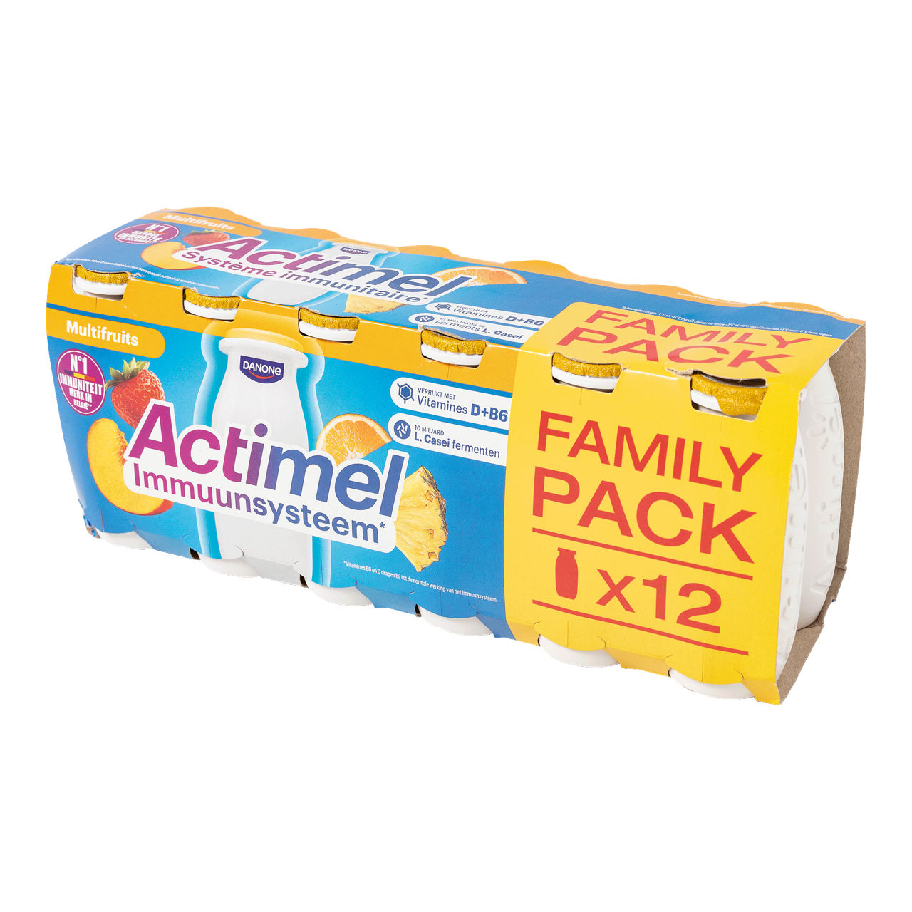 DANONE® Actimel multifruit, 12 st.