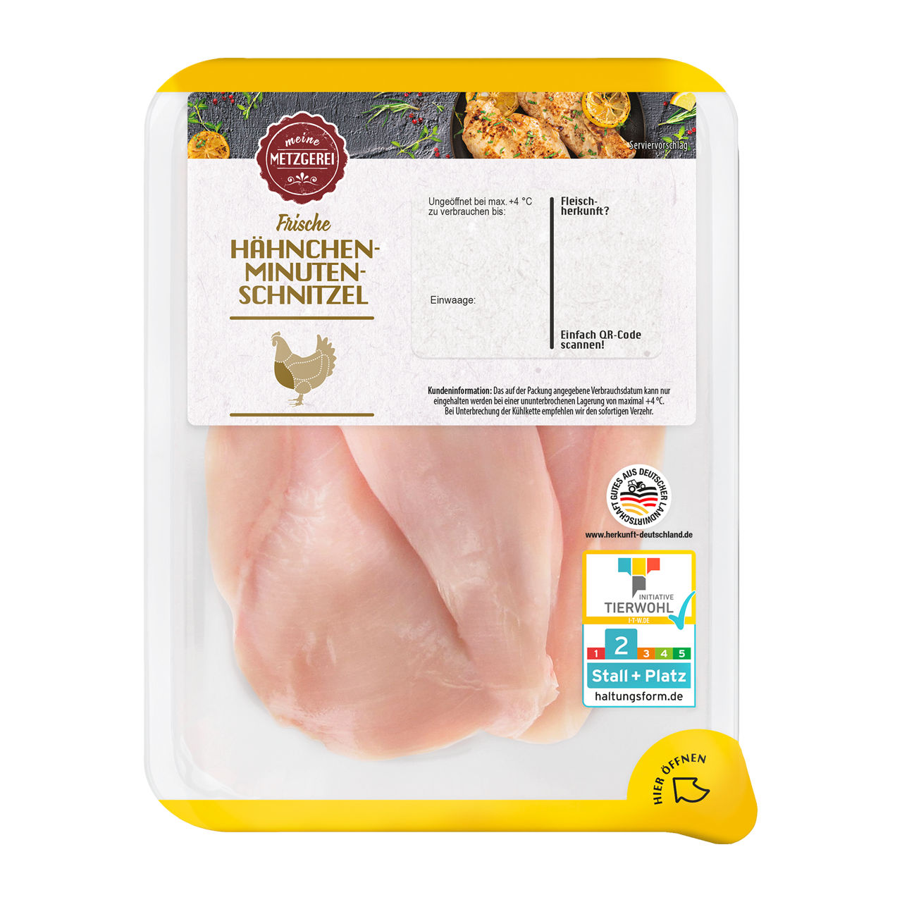  Hähnchen-Minutenschnitzel