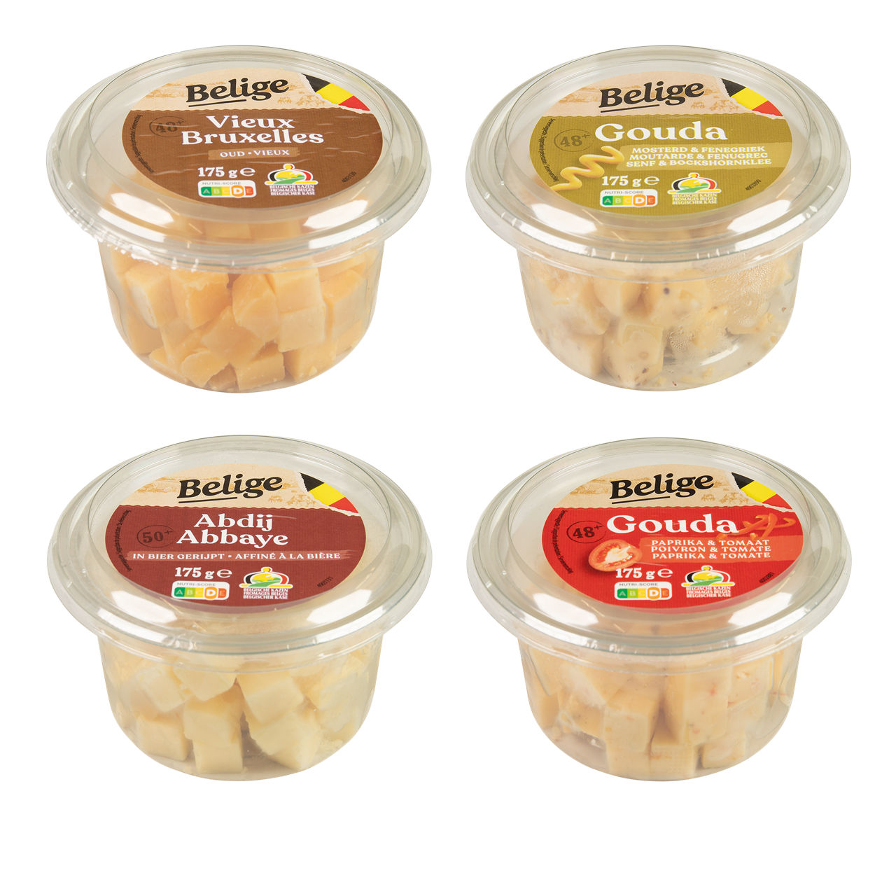 BELIGE Kaasblokjes (175 g)