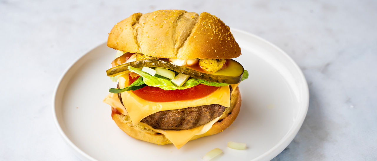De ultieme zelfgemaakte Quarter Pounder van de bbq bij ALDI