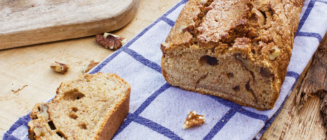 Cake van speltmeel  van ALDI