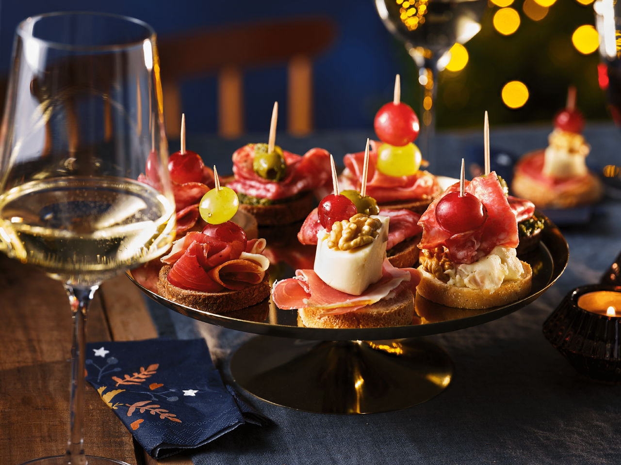 Borrel bij Aldi