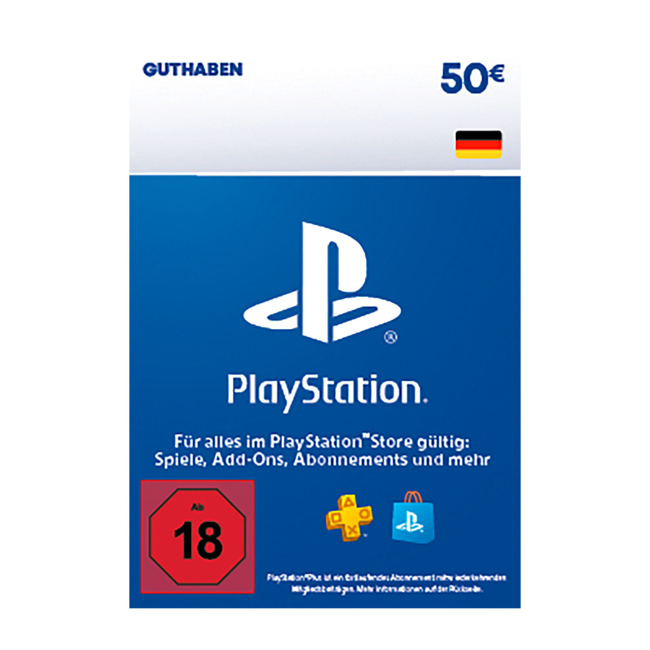 PlayStation Store 50 € Guthaben