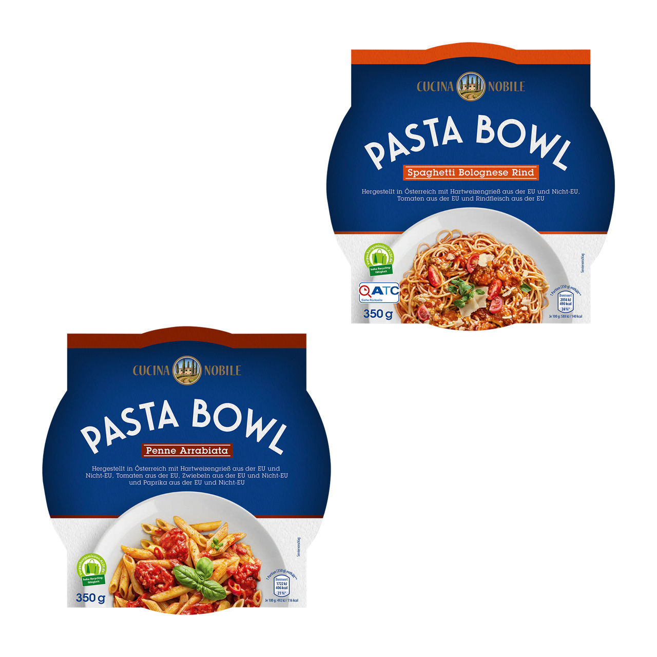 Pasta-Fertiggericht