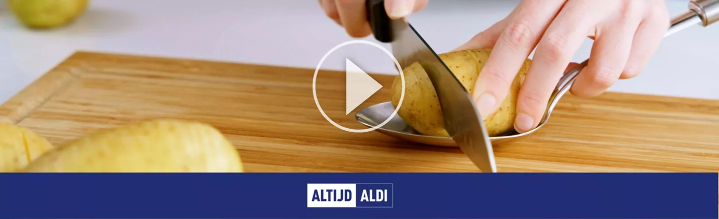 Hasselback aardappelen