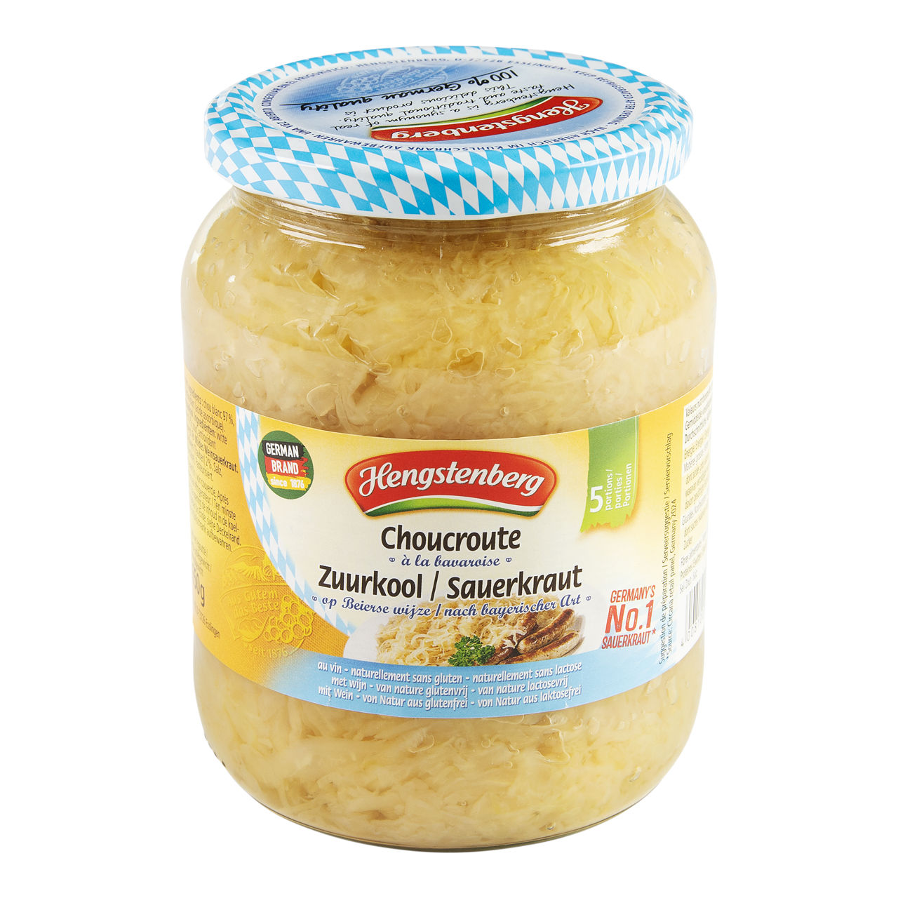 HENGSTENBERG Wijnzuurkool (2 x 680 g)