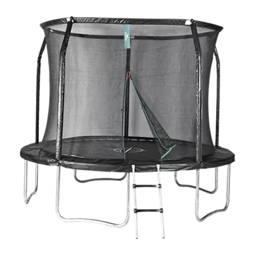 Trampolin mit Sicherheitsnetz