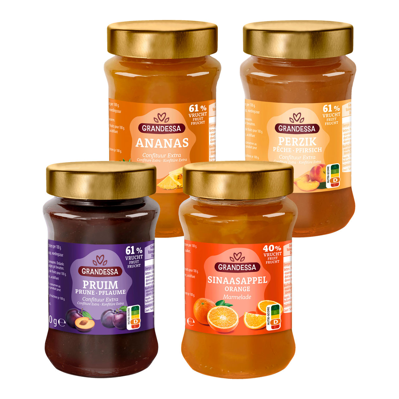 GRANDESSA Confituur (2 x 450 g)