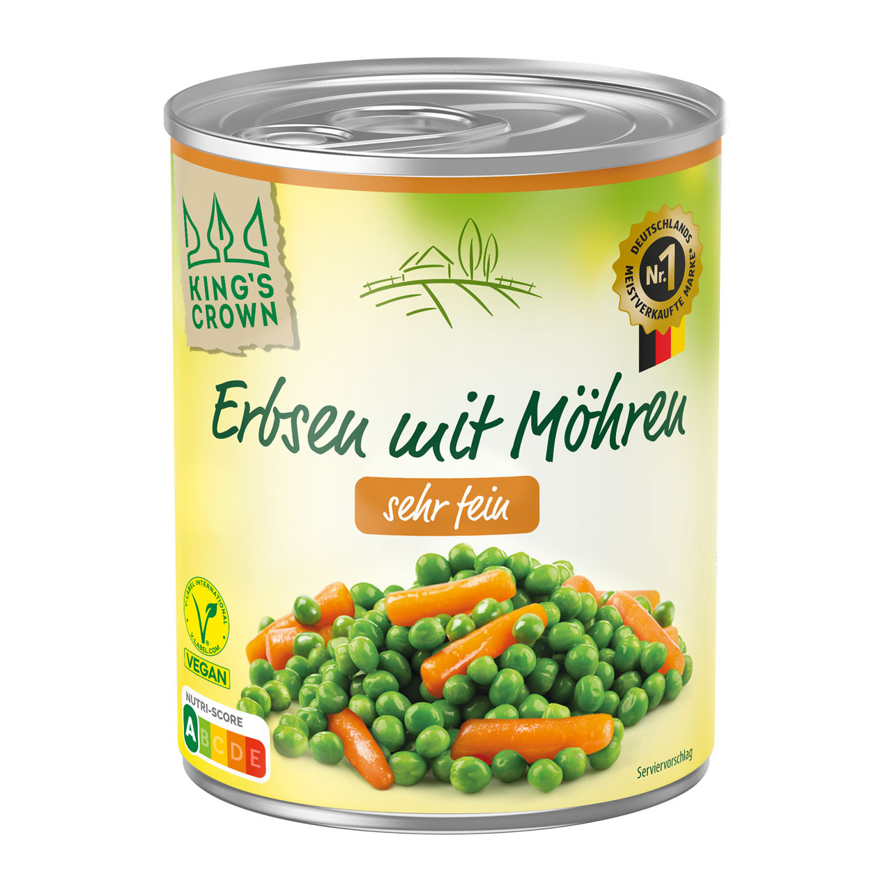Erbsen mit Möhren